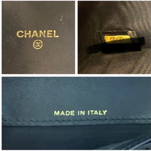 ⚜️🖤Chanel Wallet on a Pearl Crush Style Adjustable Crossbody Chain BumBag Revamp - Picture 9 of 13